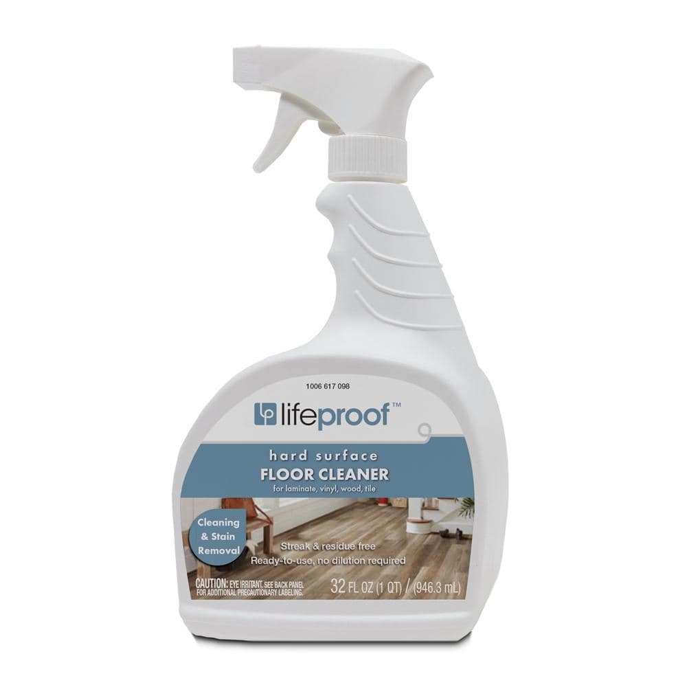 Lifeproof 32 oz. Hard Surface Floor Cleaner Spray Bottle 00309104 - The  Home Depot