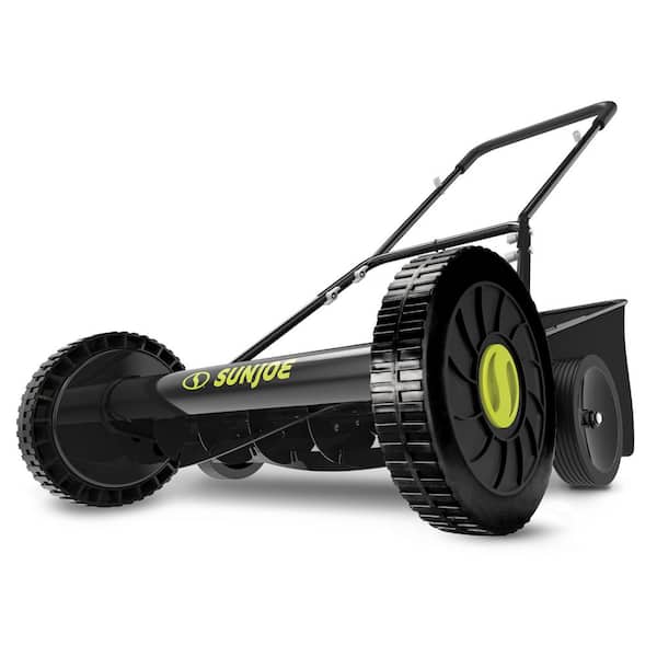 20 in. Manual Push Walk Behind Reel Mower with Catcher