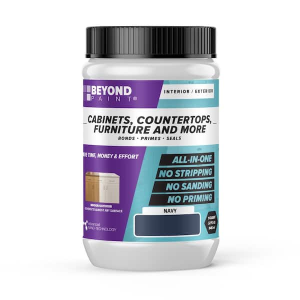 1 qt. Navy Cabinets, Countertops, Furniture and More Multi-Surface All-in-One Interior/Exterior Refinishing Paint
