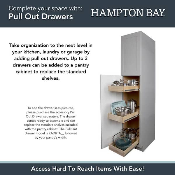 Hampton Bay Sinclair 18 in. W x 24 in. D x 90 in. H Assembled