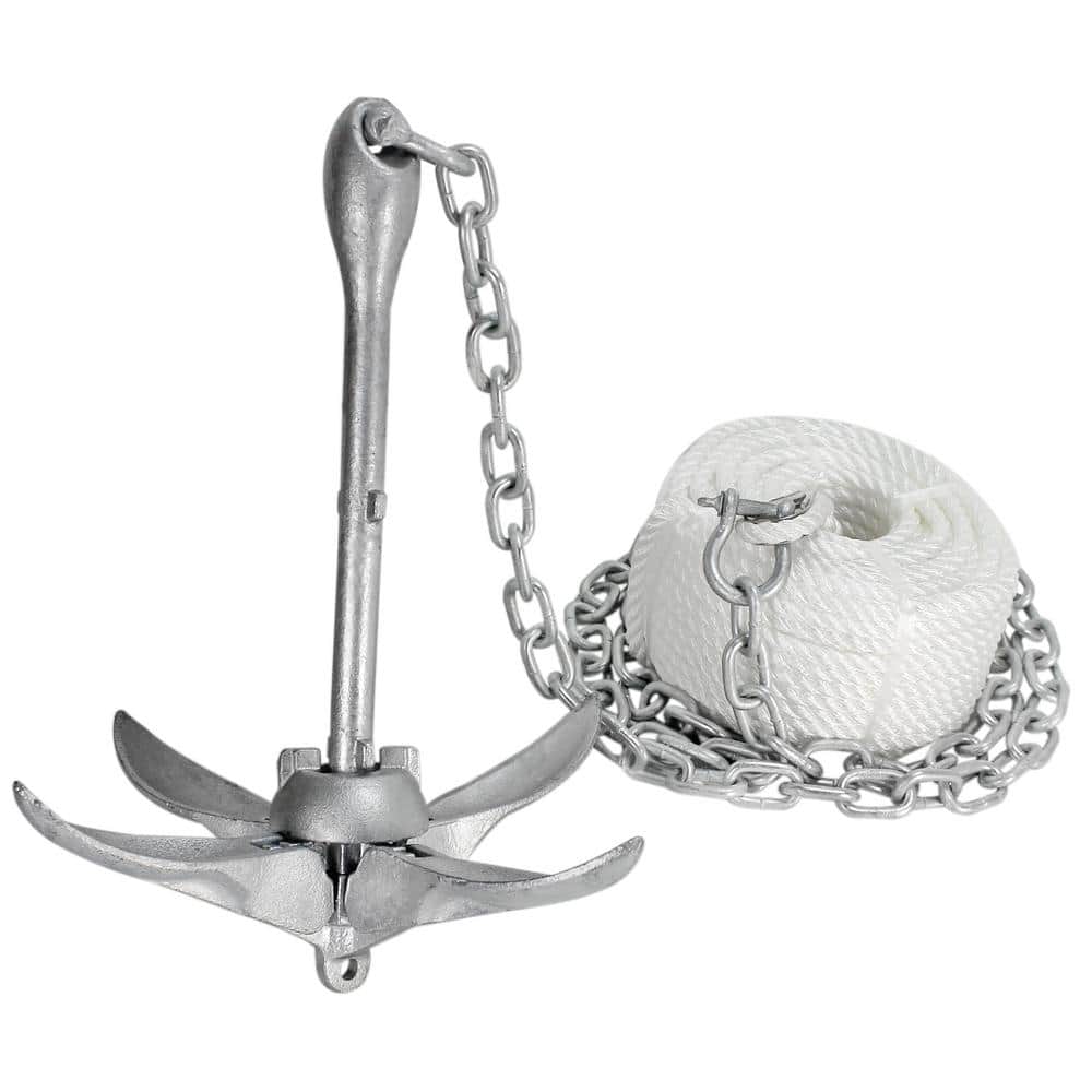 5.5 lbs. BoatTector Complete PWC Grapnel Anchor Kit with Rope and Marker Buoy price history on PriceWatchPro