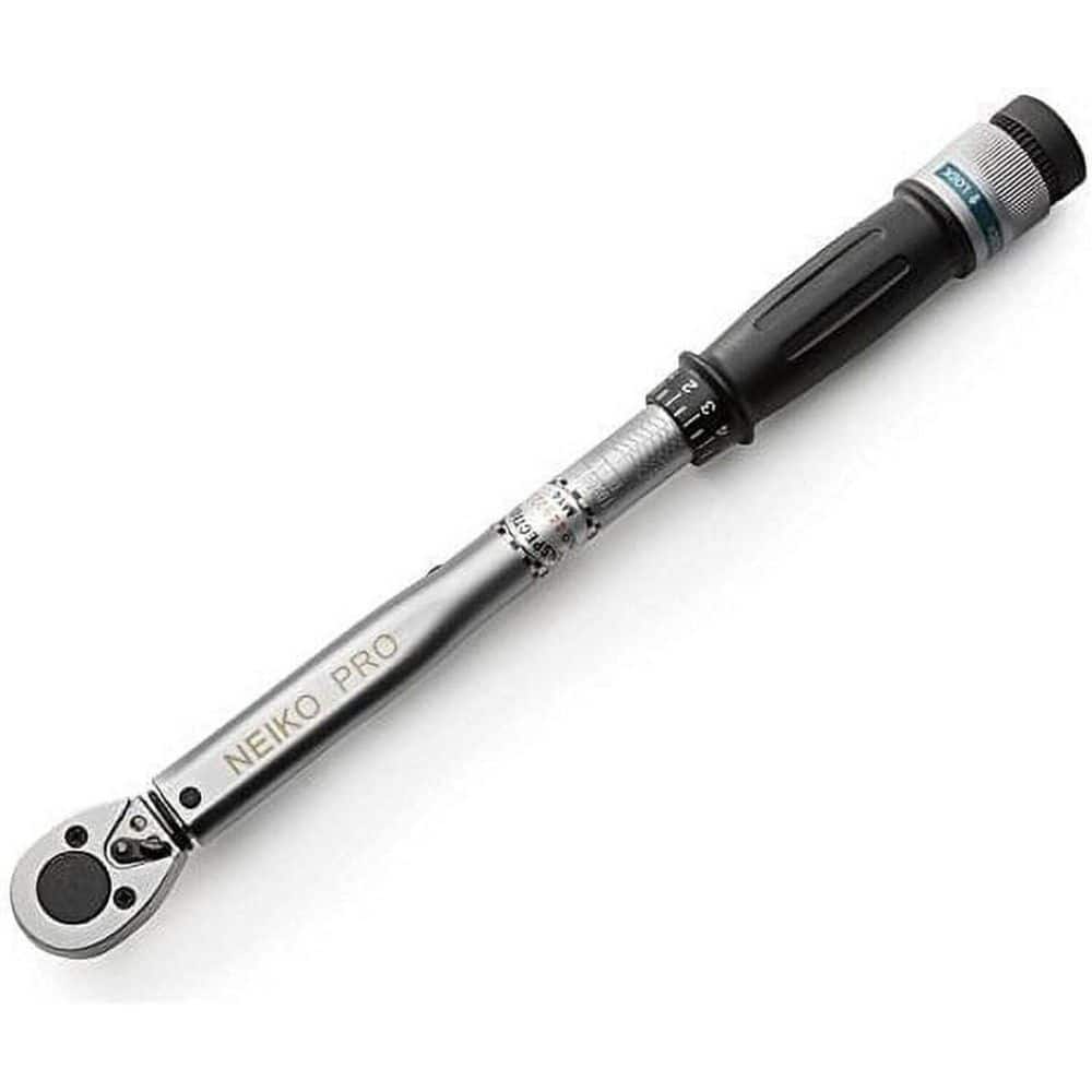 NEIKO 14 in. Adjustable Click Torque Wrench, 3/8 in. Drive SAE, 15