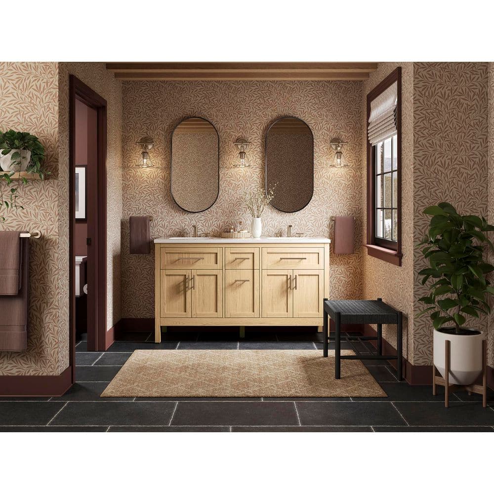 Matte Black 36" x 18" Rectangular Bathroom Vanity Mirror