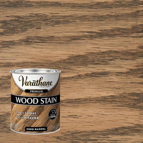 Varathane 1 qt. Aged Barrel Premium Fast Dry Interior Wood Stain
