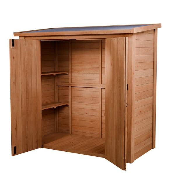 Leisure Season CedarCraft Heavy Duty 6 ft. x 3 ft. Solid Wood Lean