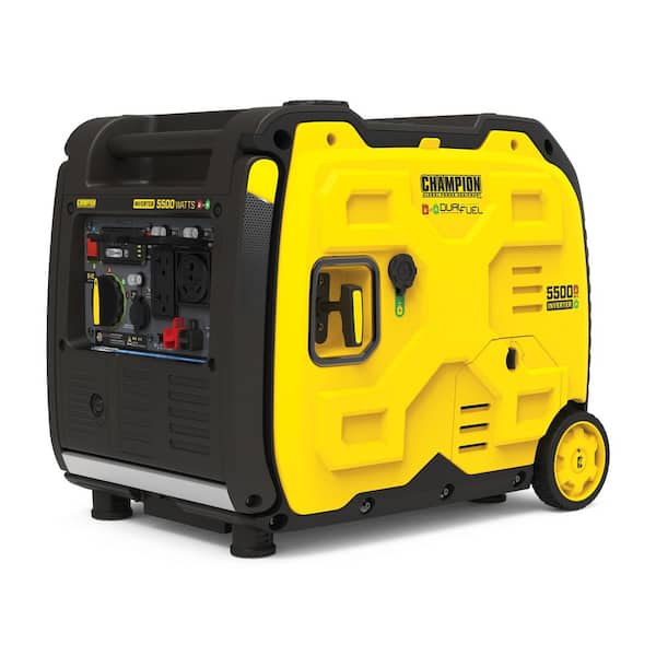 【久留米健商】チャンピオン 発電機 5500W 50/60Hz 共用 チャンピオン 発電機 5500W 50/60Hz 共用 ガソリン/LPガス対応