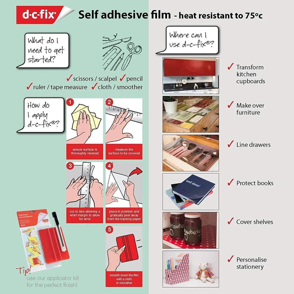 Glossy White Self-Adhesive Vinyl Film for Furniture and Walls