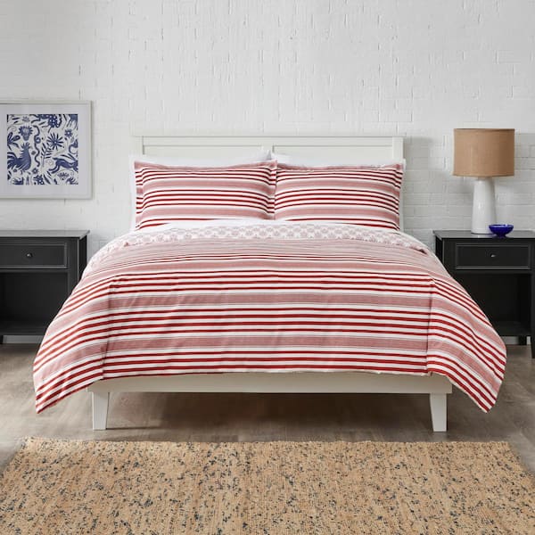 StyleWell Granbury White Wood Queen Platform Bed (61.2 in. W