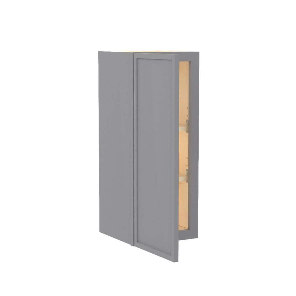 Franklin 12 in. W x 12 in. D x 30 in. H Assembled Plywood Wall Kitchen Cabinet in Veiled Gray with Soft Close price history on PriceWatchPro