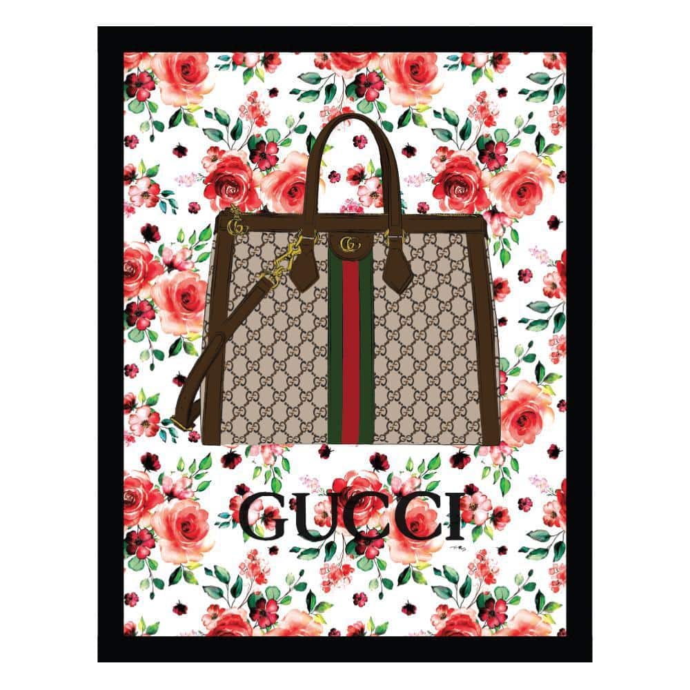 Fashion Designer Glam Purse Bag-Framed Print by Fairchild Paris Abstract Poster Art Print 18 in. x 14 in. price history on PriceWatchPro