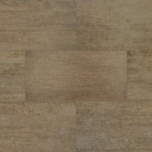 Metropolis Taupe 12 in. x 24 in. Matte Porcelain Stone Look Floor and Wall Tile (14 sq. ft./Case)