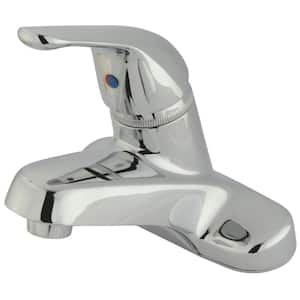 Chatham 4 in. Centerset Single-Handle Bathroom Faucet in Polished Chrome