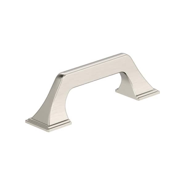 Amerock Exceed 3 in. (76mm) Modern Satin Nickel Arch Cabinet Pull