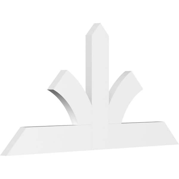 Ekena Millwork Richland 60 in. W x 30 in. H x 2 in. D Signature Polyurethane Bracket