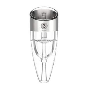 Adjustable Wine Aerator, Decant Wine Instantly, Simulates 6-Hours Decanting, BPA-Free Plastic and Stainless Steel