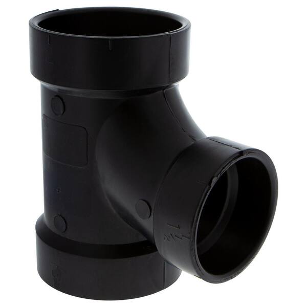 NIBCO 2 in. x 2 in. x 1-1/2 in. ABS DWV All Hub Sanitary Tee