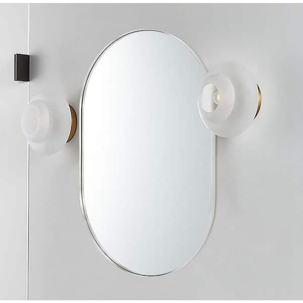 OVAL SHAPE ADHESIVE MIRROR STICKER – Pure Find Mart