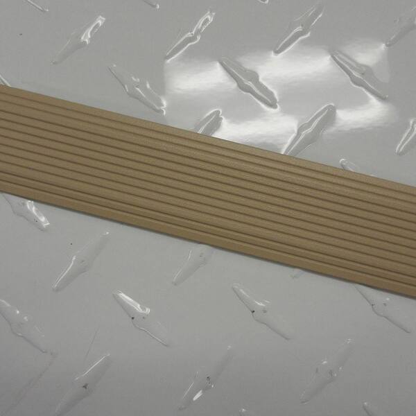 M-D Building Products Cinch 1.25 in. x 36 in. Beige Fluted