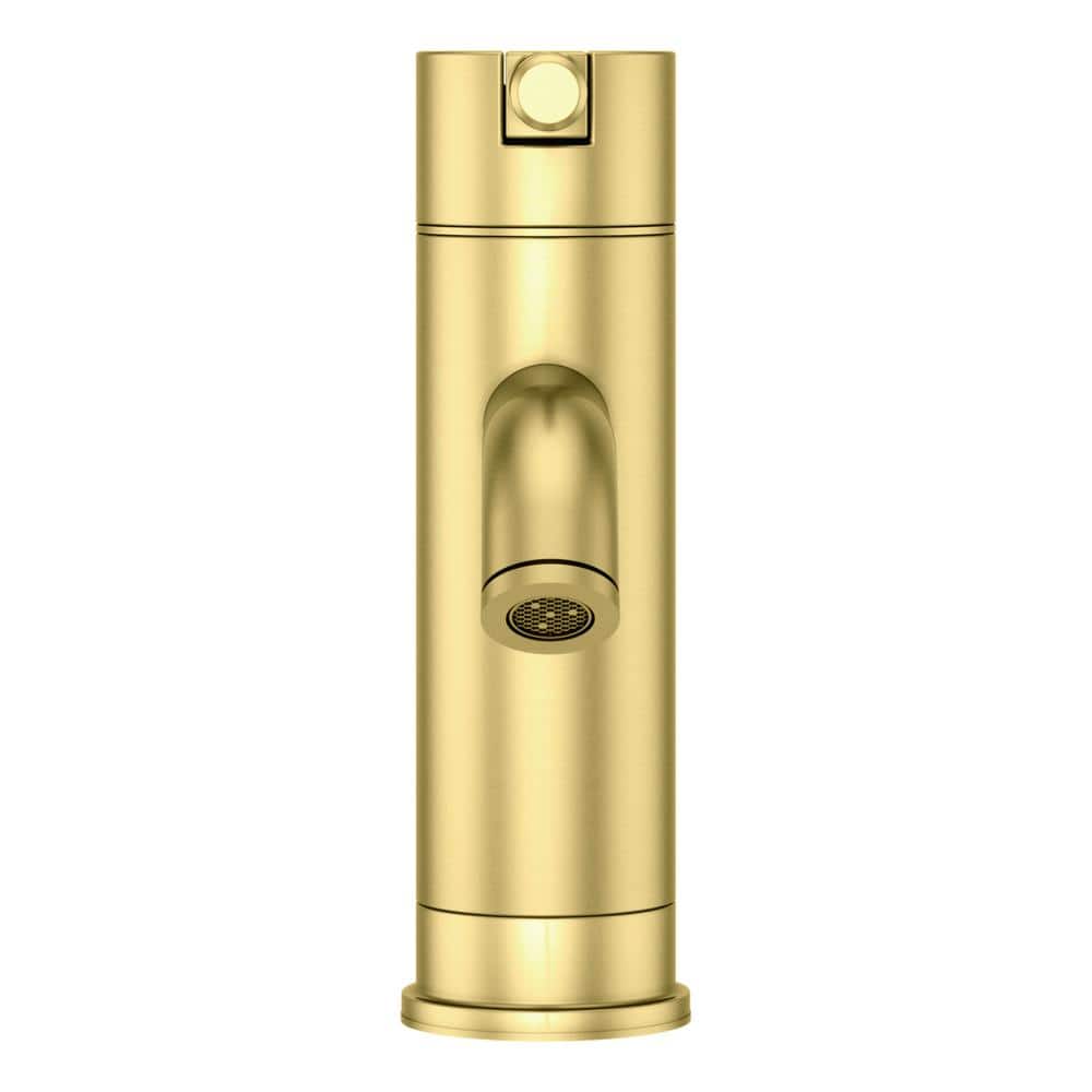 Contempra Brushed Gold Single Control Bathroom Faucet