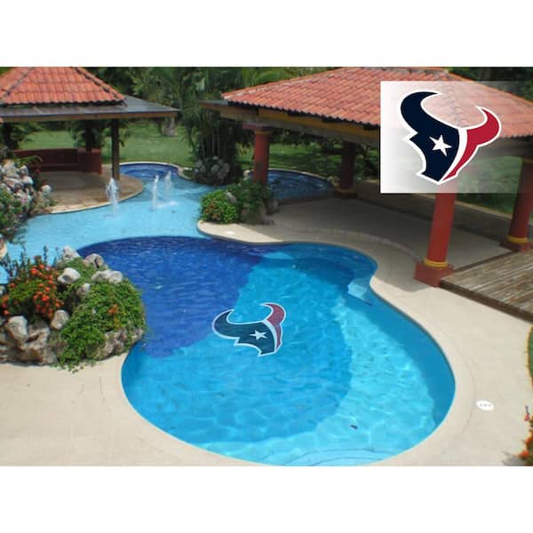 Applied Icon NFL Houston Texans 59 in. x 59 in. Large Pool Graphic
