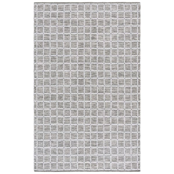 Montauk 8 ft. x 10 ft. Green/Ivory Tile Lattice Area Rug