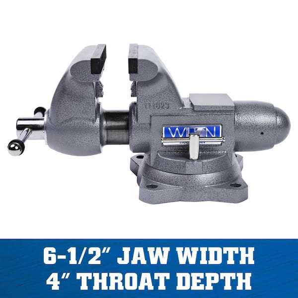 Wilton 6-1/2 in. Jaw Width 1765 Tradesman Vise 28807 - The Home Depot