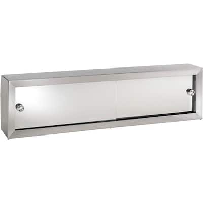 JENSEN Cosmetic Box 48-1/4 in. W x 8.75 in. H x 4.25 in. D Surface-Mount Bathroom Medicine Cabinet