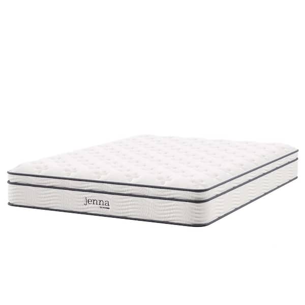 MODWAY Jenna 10in. Medium Innerspring Tight Top King Mattress