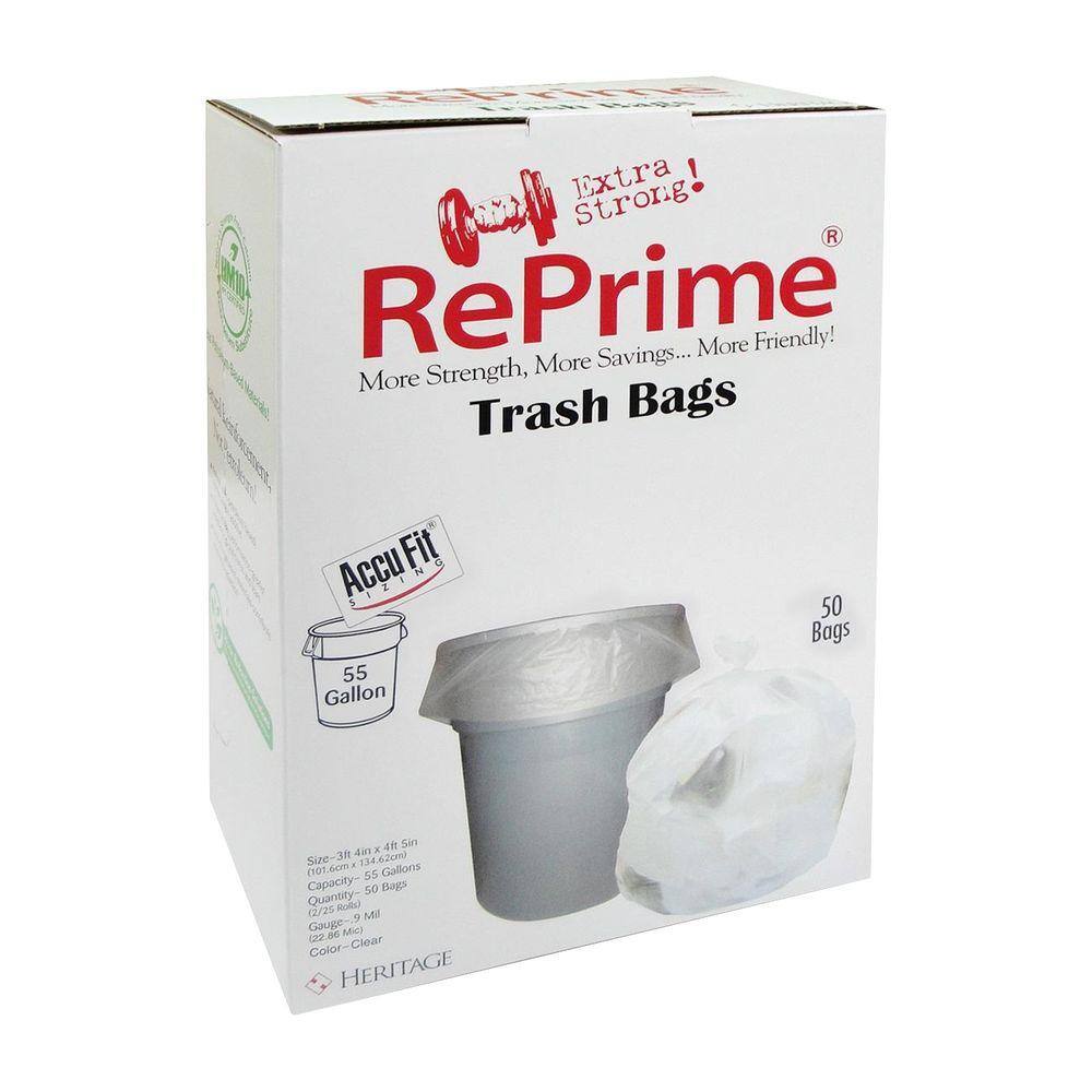55 Gal. Accufit Reprime Can Liners (50 Per Box) price history on PriceWatchPro