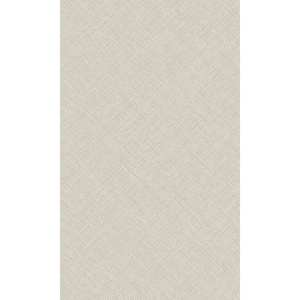 Beige Plain Textured Textile Like Printed Non-Woven Non-Pasted Textured Wallpaper 57 sq. ft.