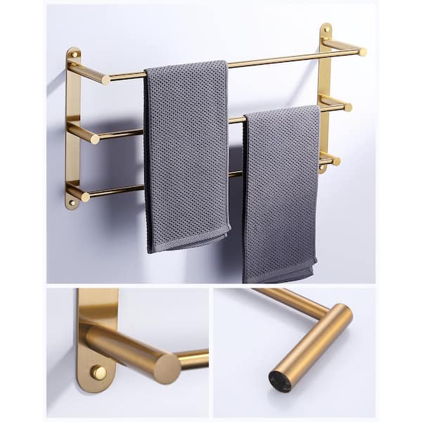 Livhil Wall Towel Rack For Rolled Towels, New Upgrade Towel Racks For