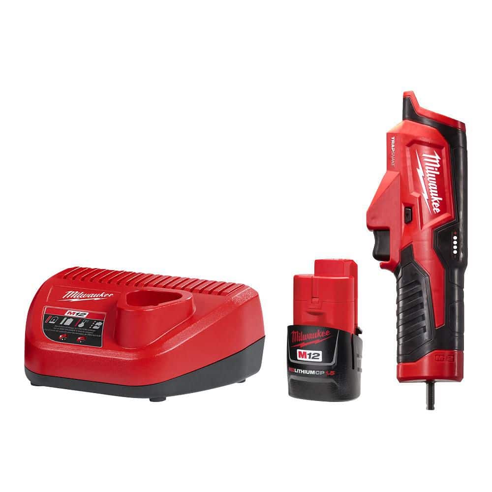 Milwaukee M12 Trap Snake 12V Lithium-Ion Cordless Toilet and