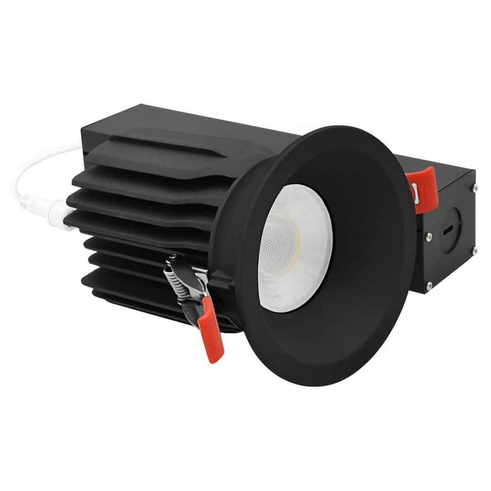 3 In. Integrated LED Regressed Light with Round Black Narrow Trim, 5CCT, CRI90, 15/20W, 1450/2100LM, Dimmable, 38° Beam price history on PriceWatchPro