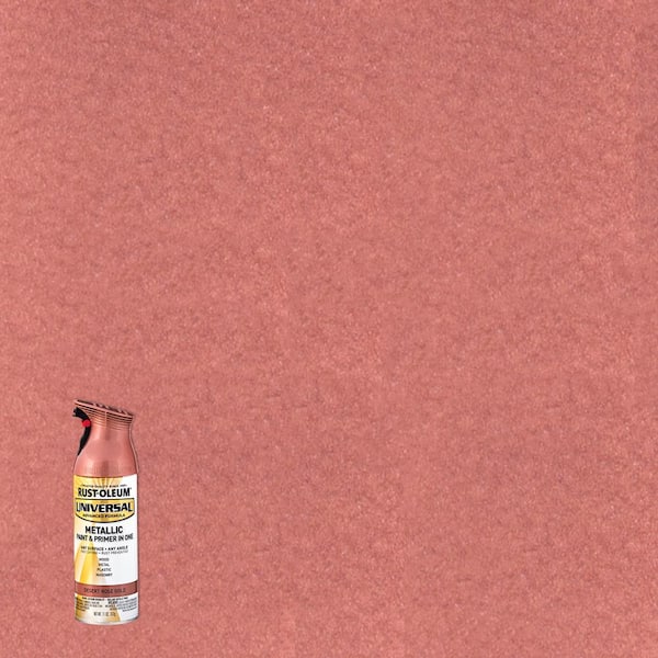 11 oz. All Purpose Metallic Desert Rose Gold Spray Paint (6-Pack)