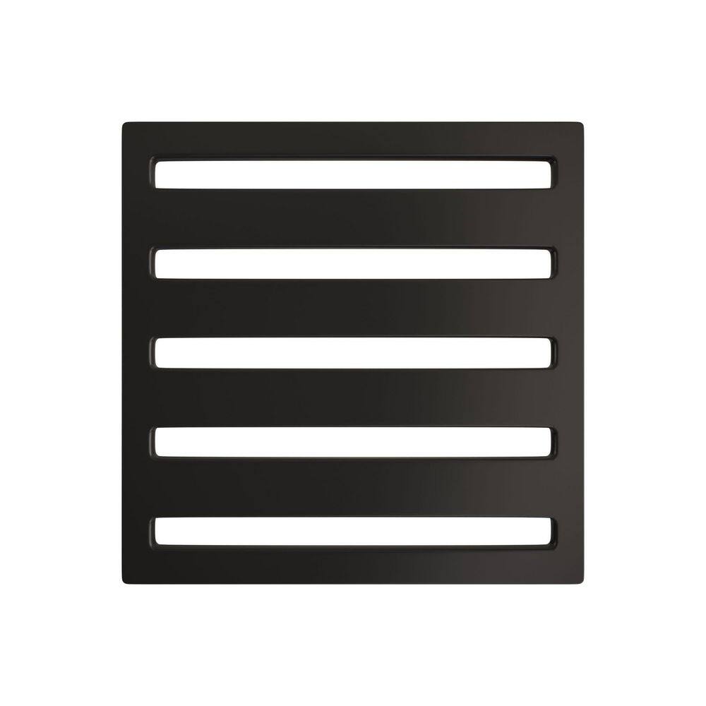 Standard Bars Square Drain Plate for Compression Drain in Matte Black price history on PriceWatchPro