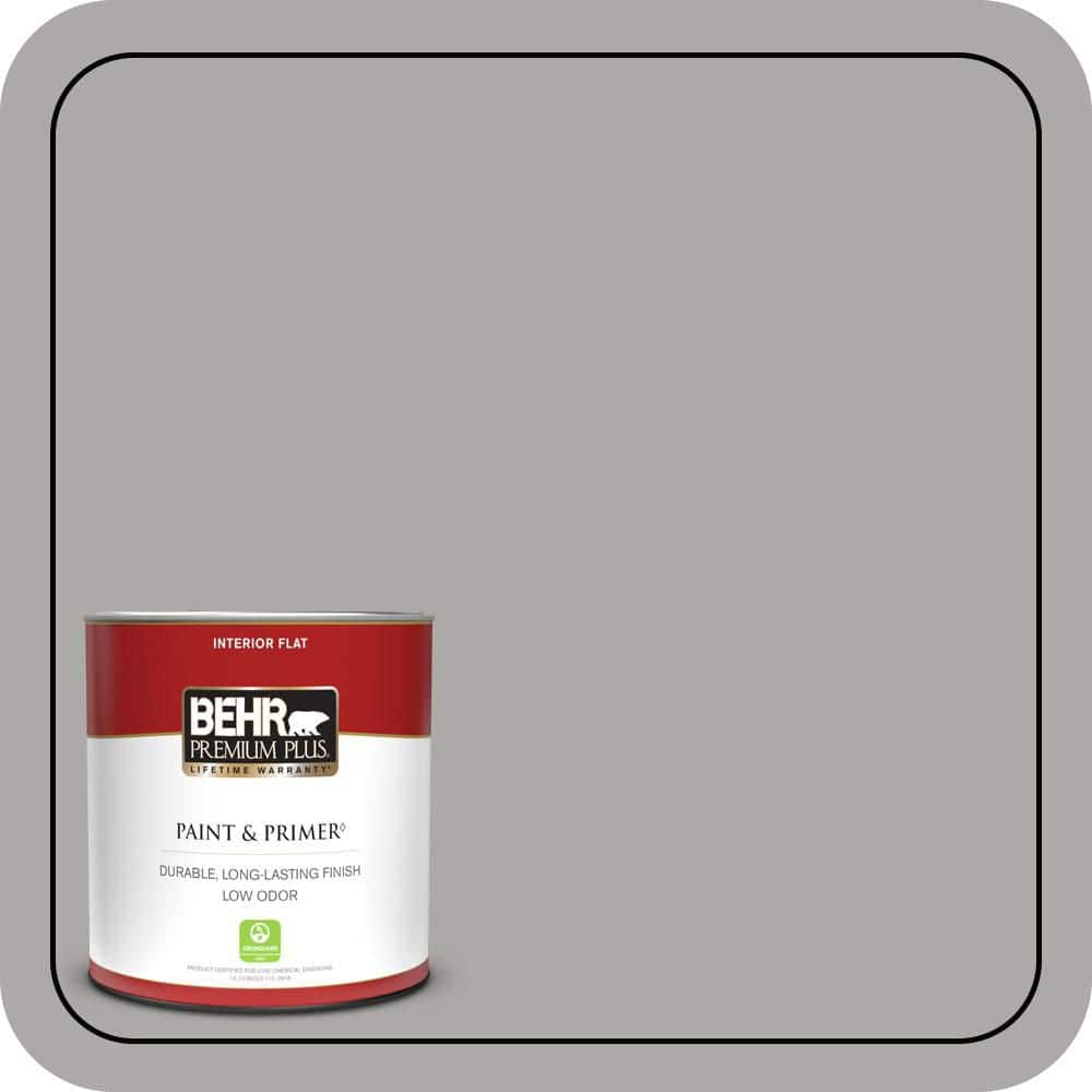 1 qt. #PPU18-14 Cathedral Gray Flat Low Odor Interior Paint & Primer price history on PriceWatchPro