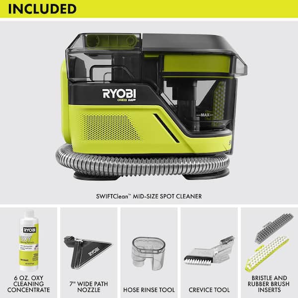Riho　0710 RYOBI ONE+ HP 18V Cordless SWIFTClean Mid Size Spot and Carpet