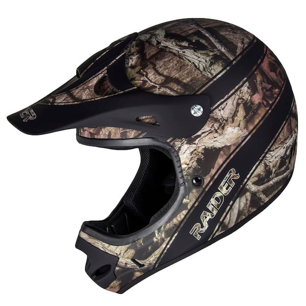 Ambush Youth MX Large MOSSY Oak Off-Road Helmet