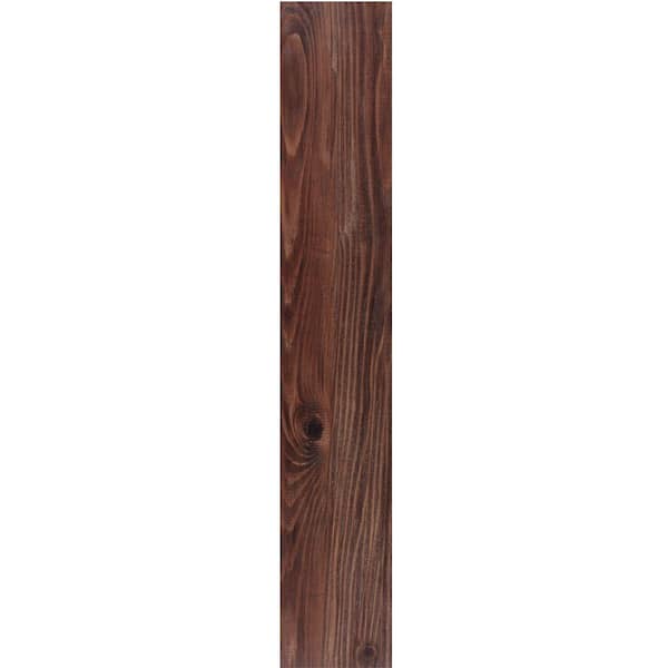 TrafficMaster Allure Contract 6 in. x 36 in. Dark Walnut Luxury Vinyl Plank Flooring (24 sq. ft. / Case)