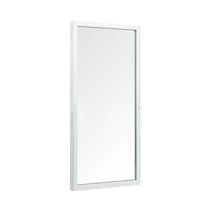 70-1/2 in. x 79-1/2 in. 200 Series White Left-Hand Perma-Shield Sliding Patio Door with White Interior, Moving Panel