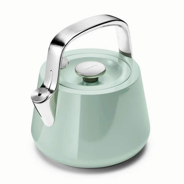 CARAWAY HOME Stovetop Whistling Tea Kettle in Mist