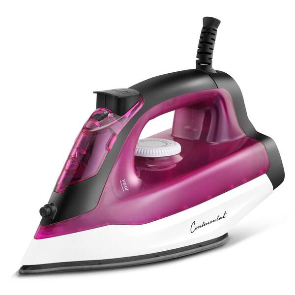 Electric Compact Steam Spray Iron Non-Stick Stainless Steal Soleplate 