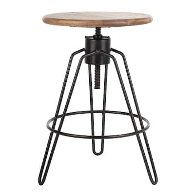 Backless Tripod Bar Stools Kitchen Dining Room Furniture The Home Depot