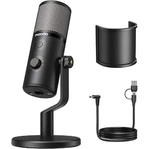 Lukyamzn XLR Condenser Microphone - Cardioid Studio Recording Mic