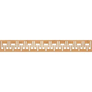Victory Fretwork 0.25 in. D x 46.5 in. W x 6 in. L Maple Wood Panel Moulding