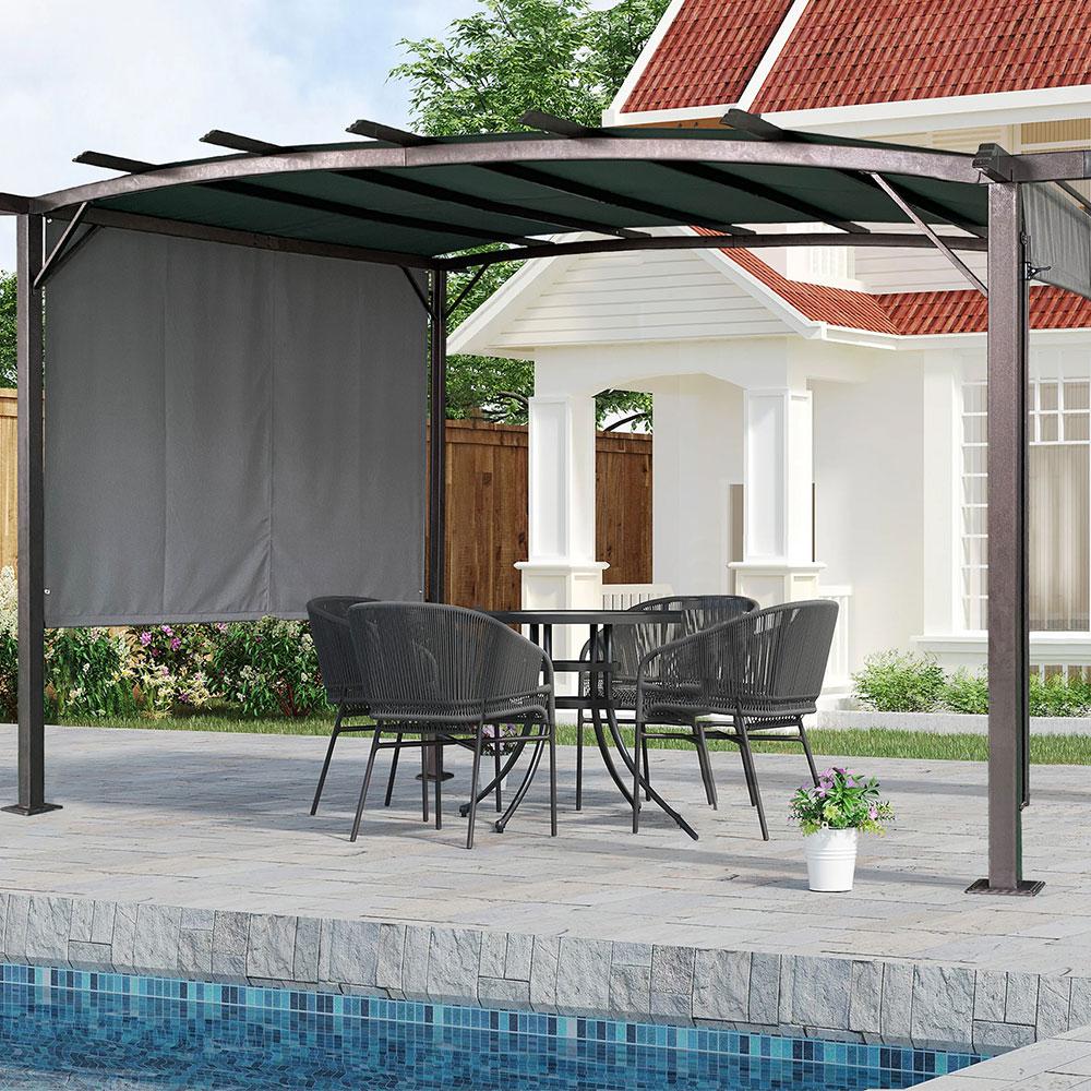 Misopily 12 ft. x 9 ft. Outdoor Pergola Universal Canopy Cover