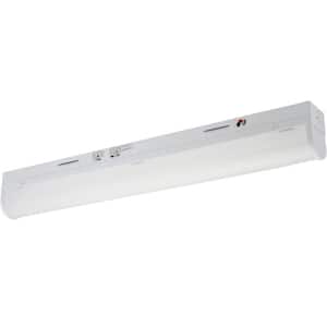 2 ft. Integrated LED White ETL Listed Dimmable Emergency Back Up Strip Light Fixture, Selectable CCT 30K, 35K, 40K, 50K