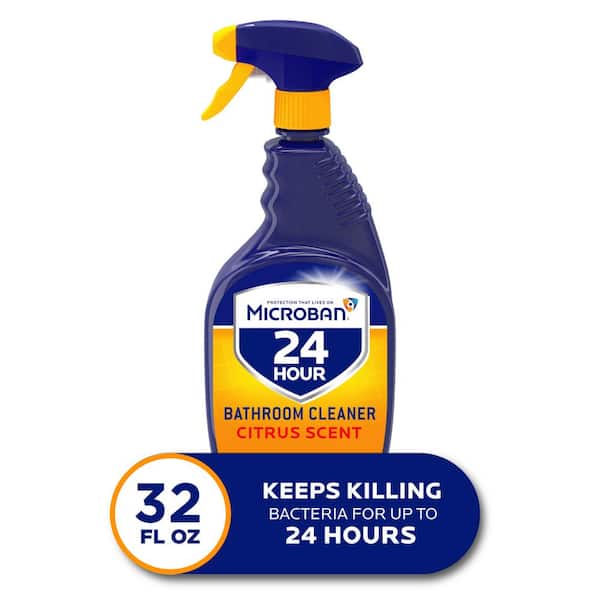 Microban 24 Hour 32 Oz Citrus Scent, Bathtub Cleaner Home Depot