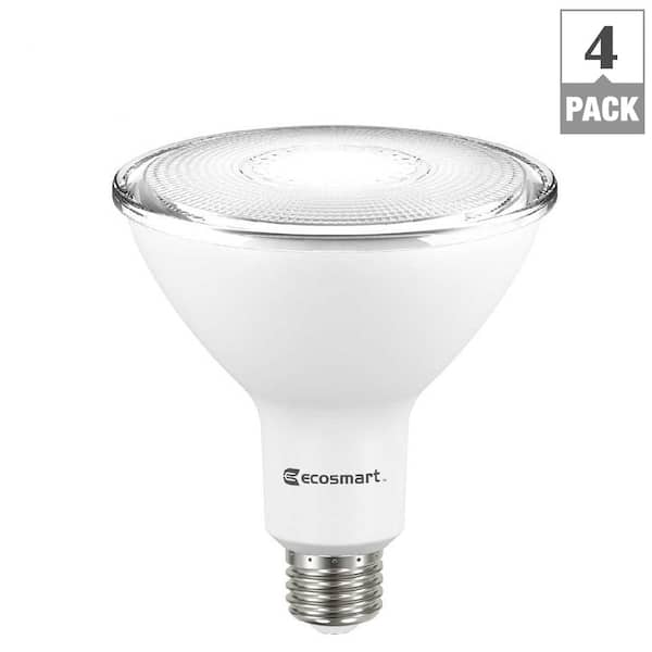 Ecosmart 90 Watt Equivalent Par38 Non, Led Outdoor Flood Light Bulbs Home Depot