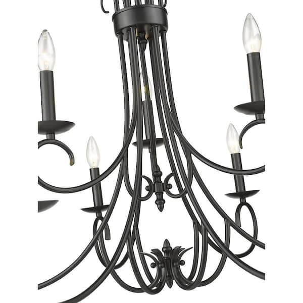 NEW Golden Lighting Homestead Nine store Light Candelabra Chandelier